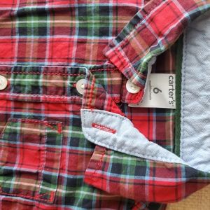 Carters button down collared dress Shirt